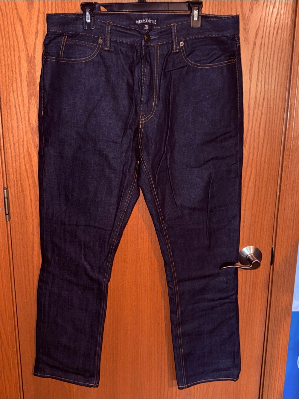 J.Crew Mercantile Men’s Dark Wash Jeans – Size 36x30 – Never Worn